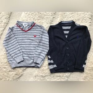 Armani Junior Children Sweater Size 4A Lot